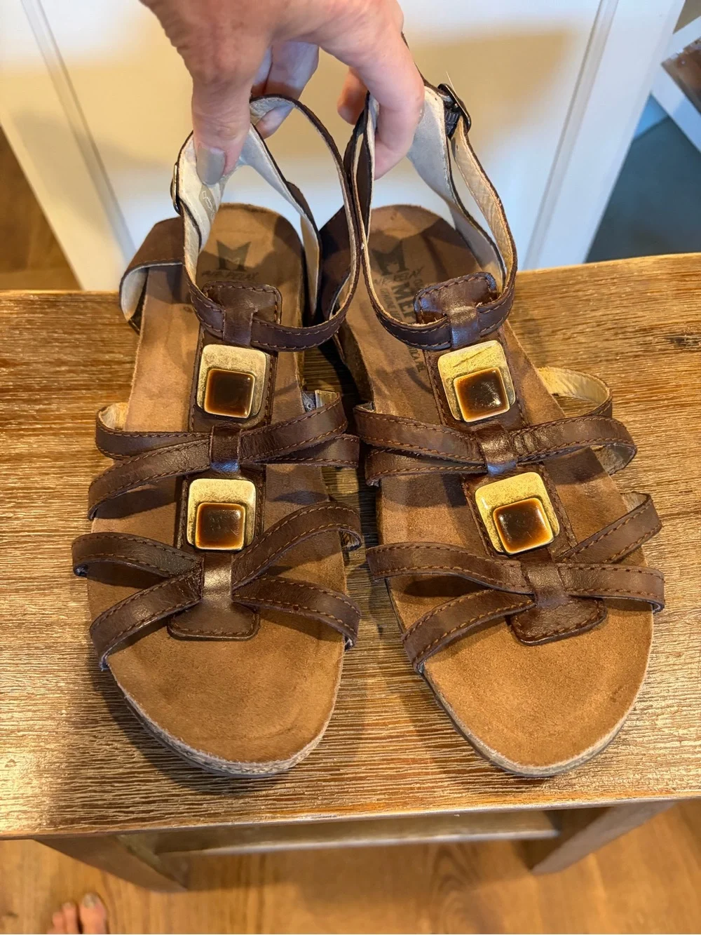 Women's Mephisto Sandals Helen ? Beaded size 37